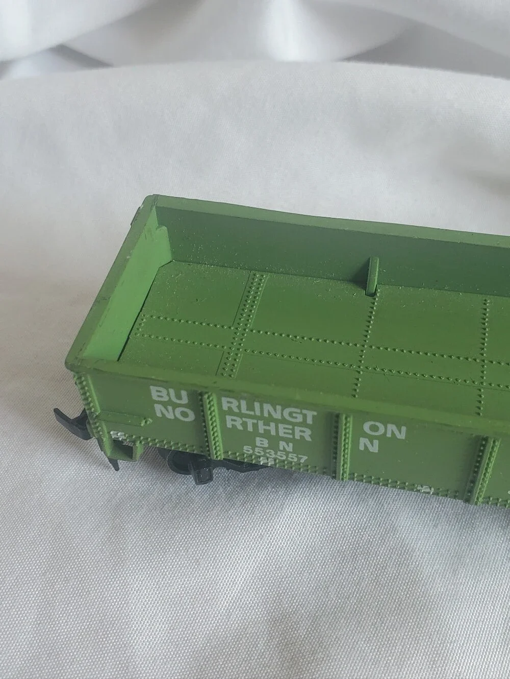 Bachmann Vtg HO Southern 1246 & Burlington Northern 553557 Train Gondola Cars